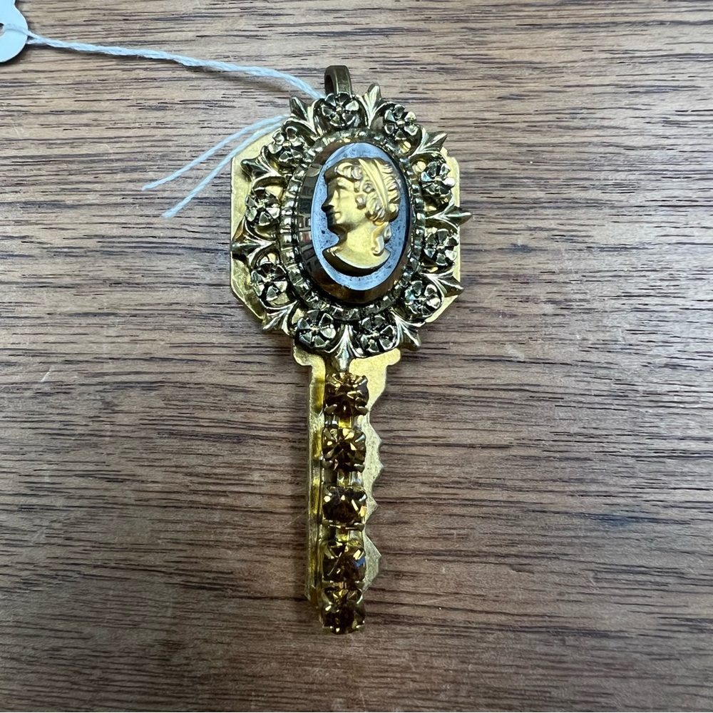 Repurposed Key Pendant